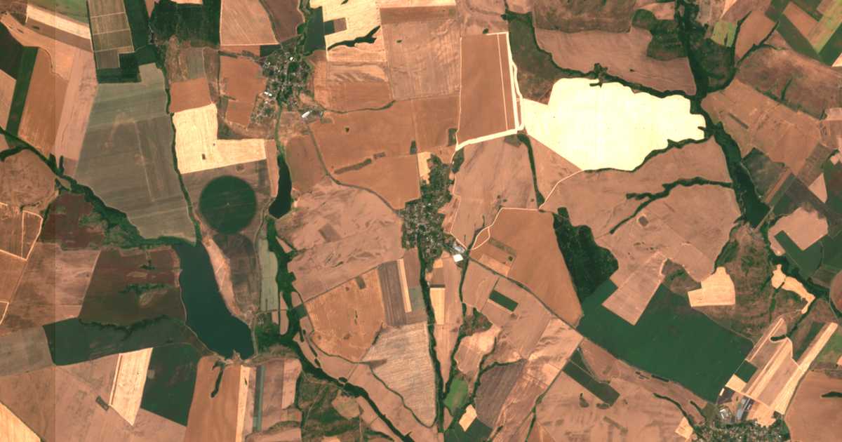 Satellitenkarte von Krušovo