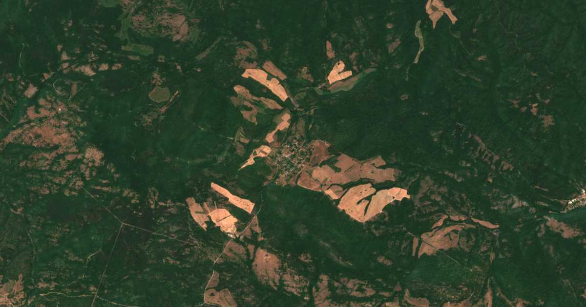 Satellitenkarte von Bliznak