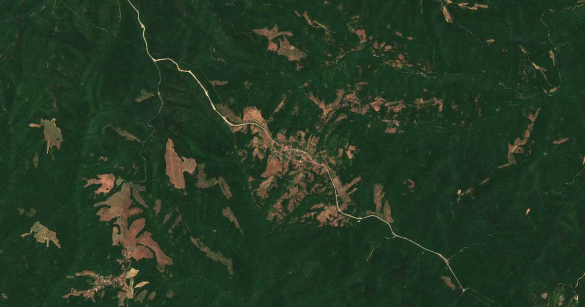 Satellitenkarte von Vizica