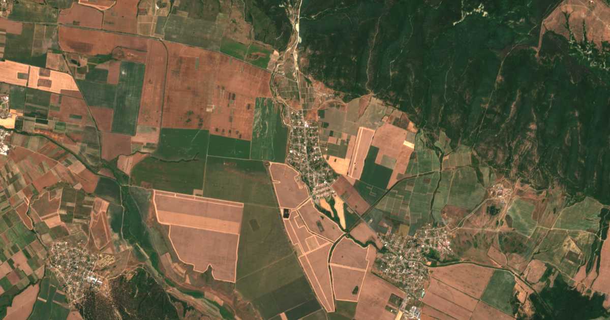 Satellitenkarte von Gjuljovca