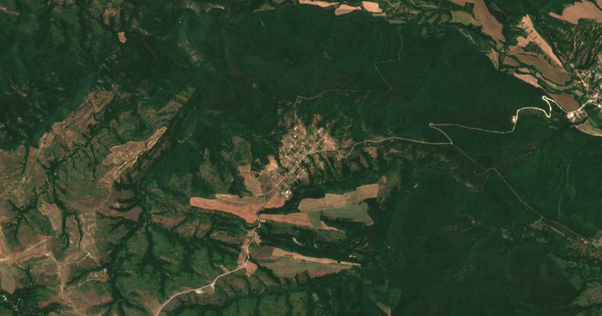 Satellitenkarte von Panicovo
