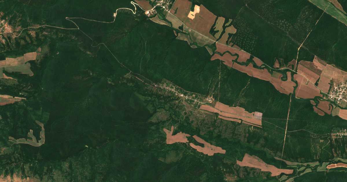 Satellitenkarte von Rakovskovo