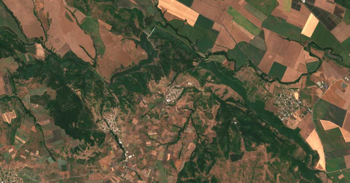 Satellitenkarte von Gaberovo