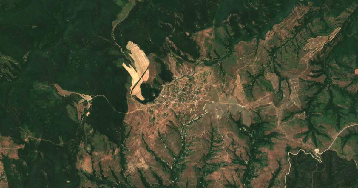 Satellitenkarte von Kozičino