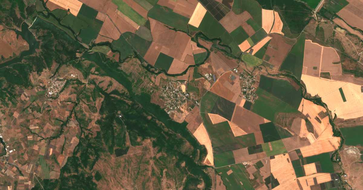 Satellitenkarte von Medovo