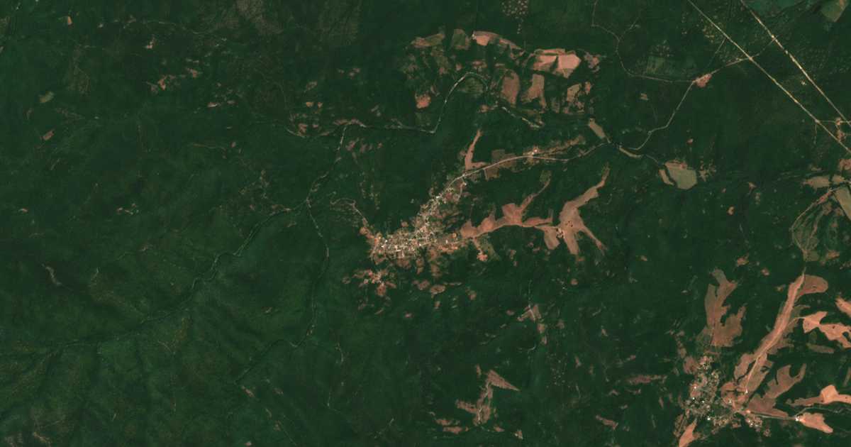 Satellitenkarte von Pismenovo