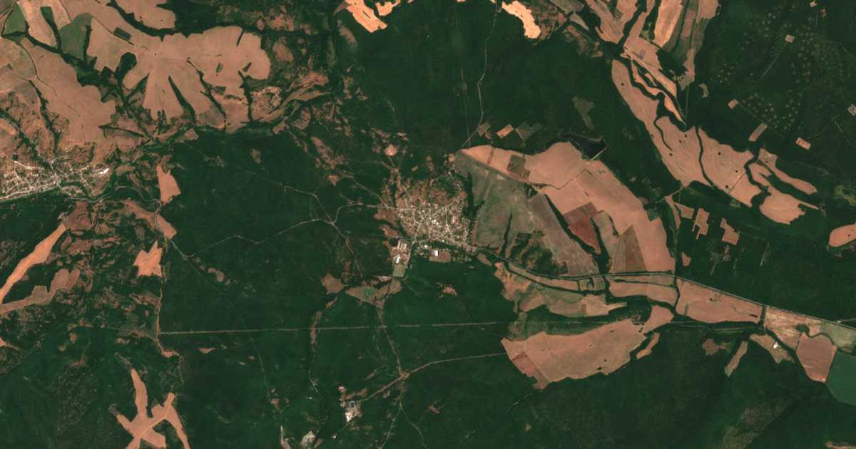 Satellitenkarte von Jasna Poljana