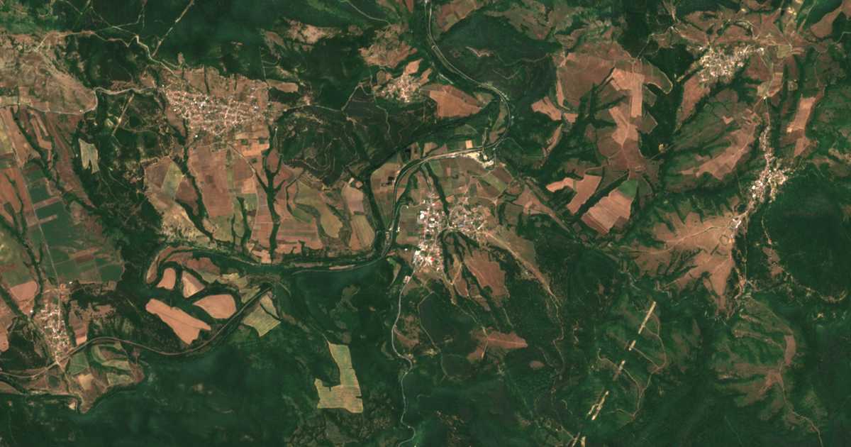 Satellitenkarte von Dǎskotna
