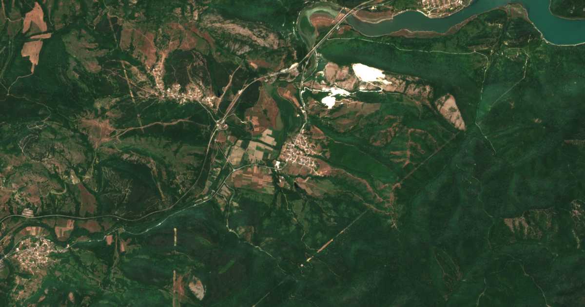Satellitenkarte von Dobromir