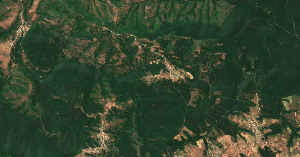 Satellitenkarte von Kamenjak