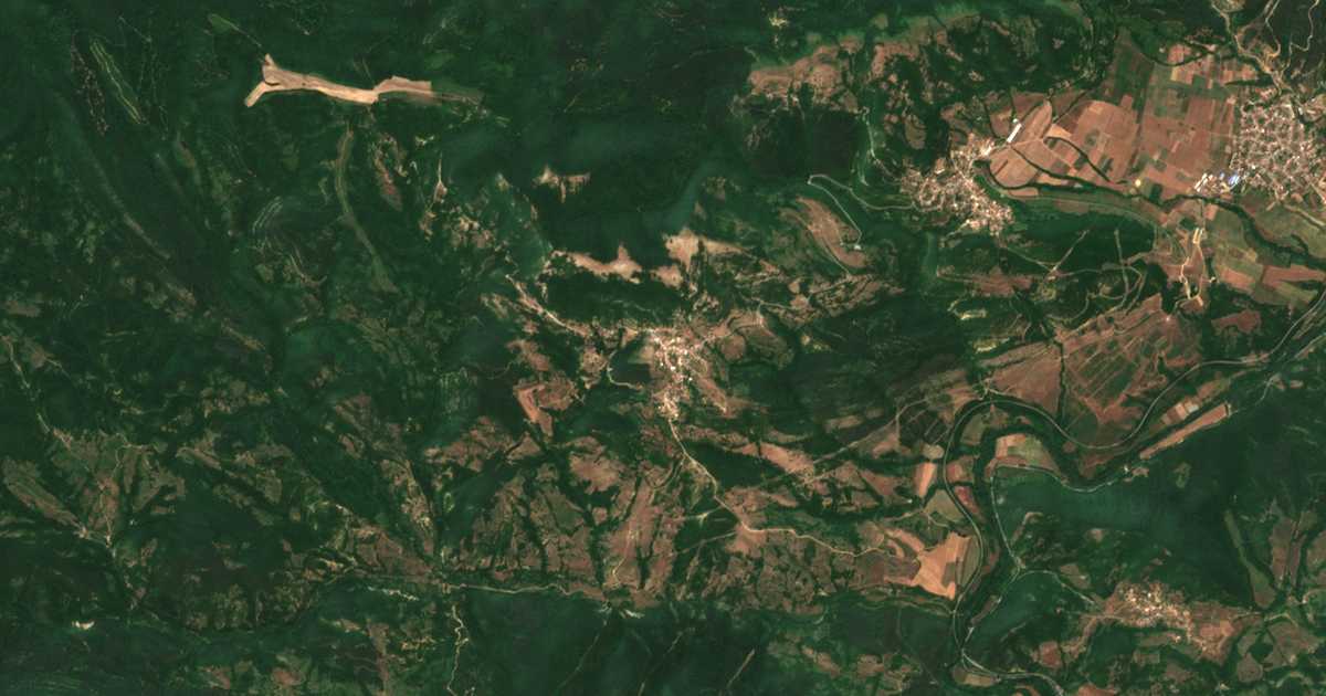 Satellitenkarte von Karaveljovo