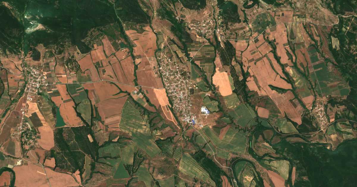 Satellitenkarte von Ljuljakovo