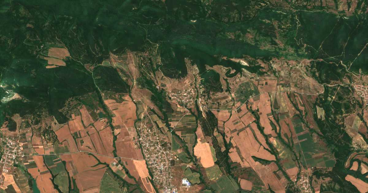 Satellitenkarte von Rupča