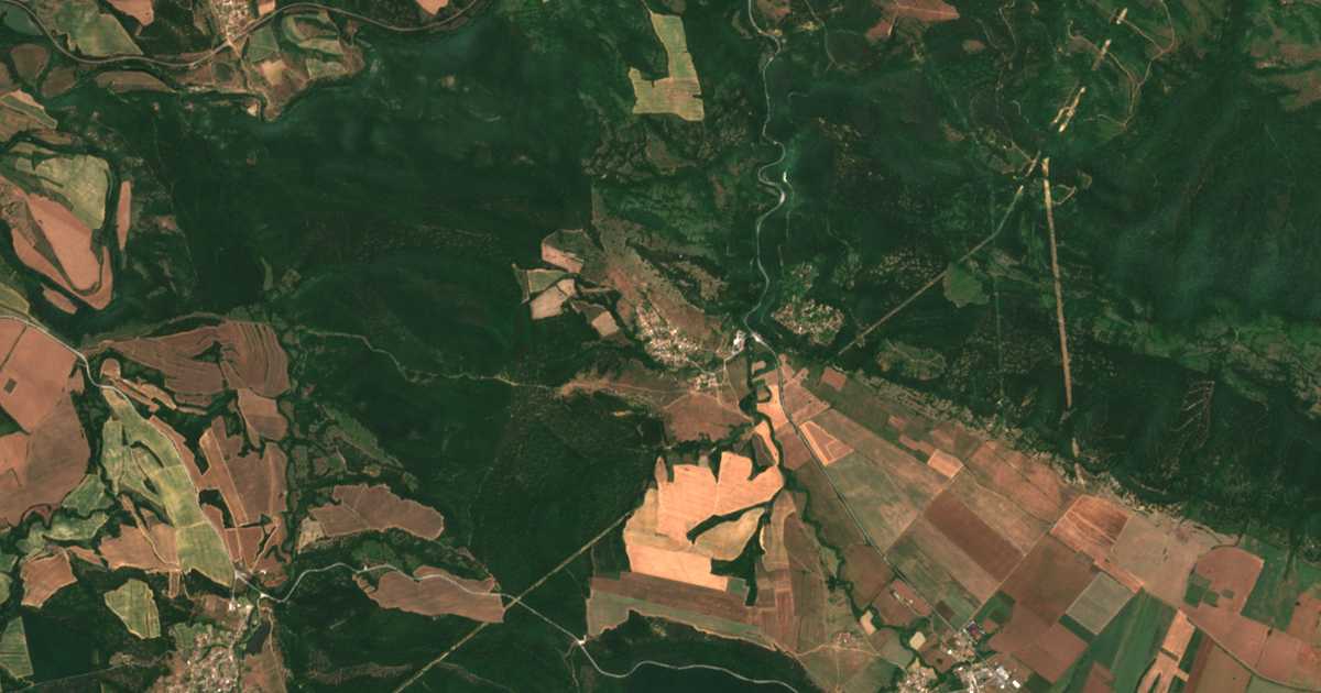 Satellitenkarte von Šivarovo