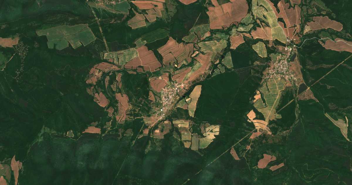 Satellitenkarte von Skalak