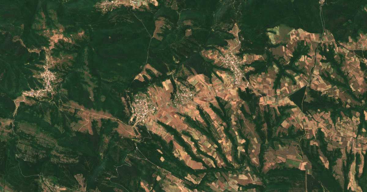 Satellitenkarte von Sredna Mahala