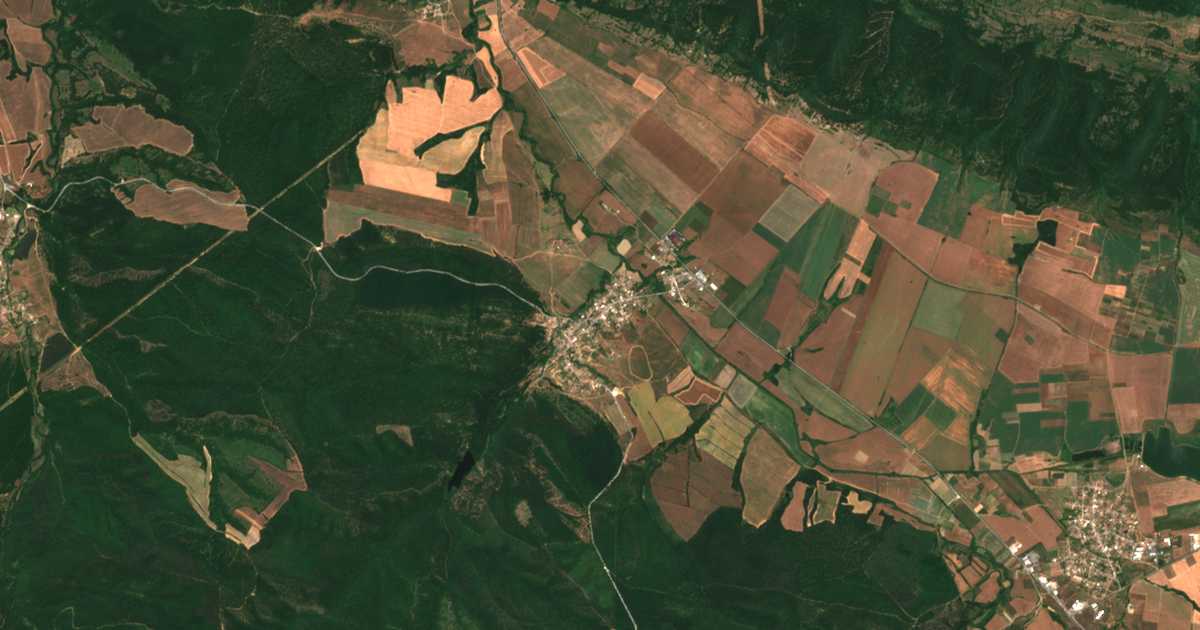 Satellitenkarte von Vresovo