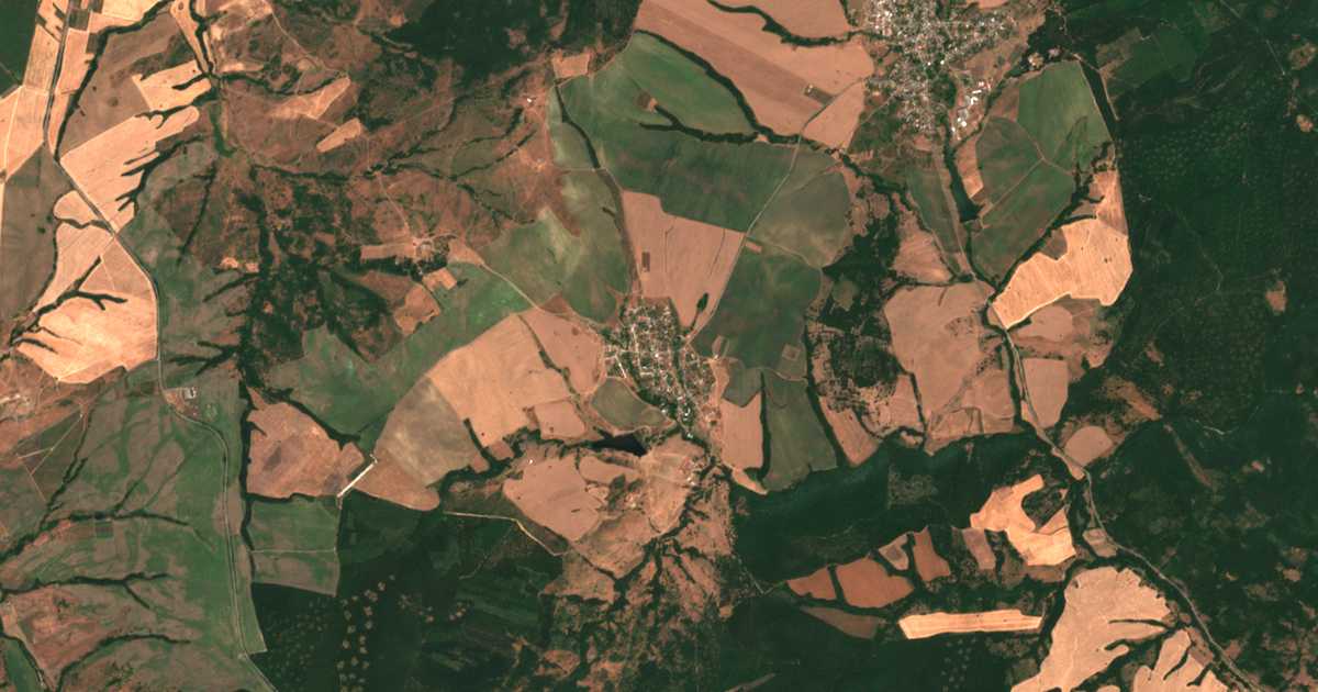 Satellitenkarte von Rawna Gora