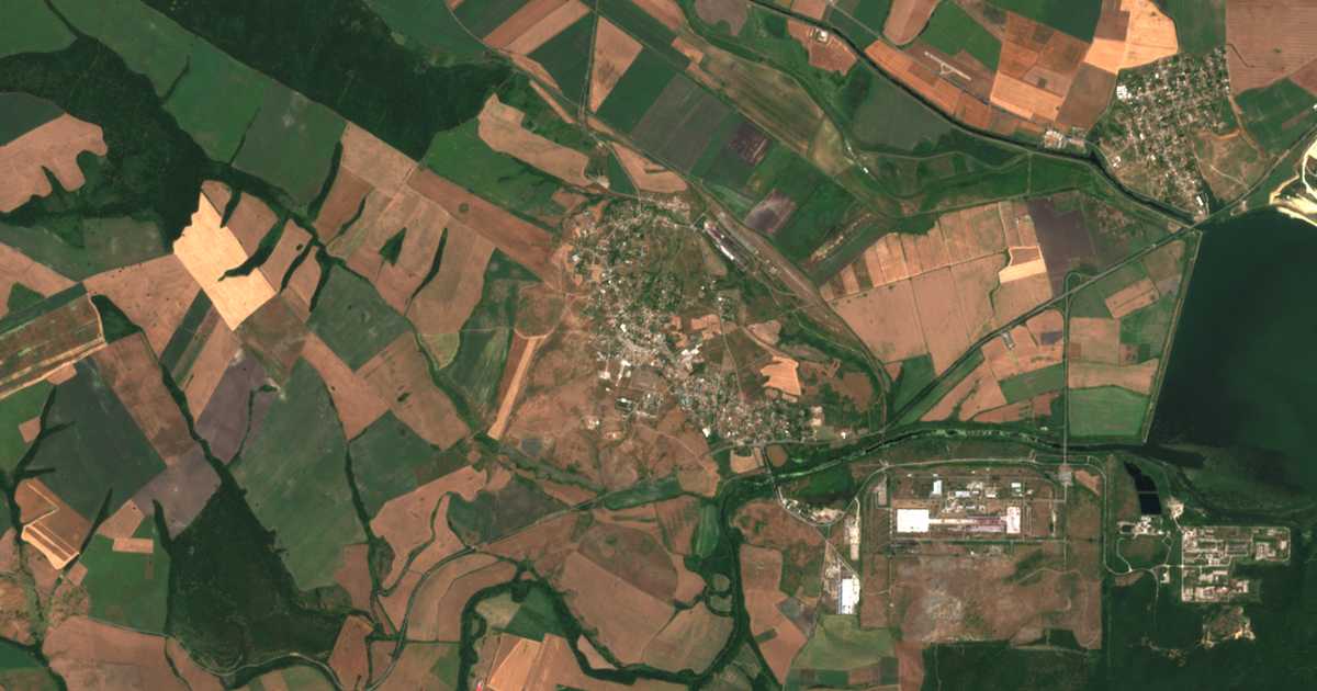 Satellitenkarte von Debelt