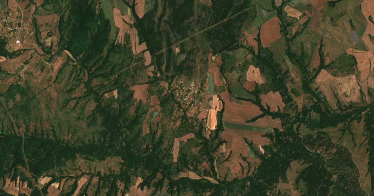 Satellitenkarte von Kubadin