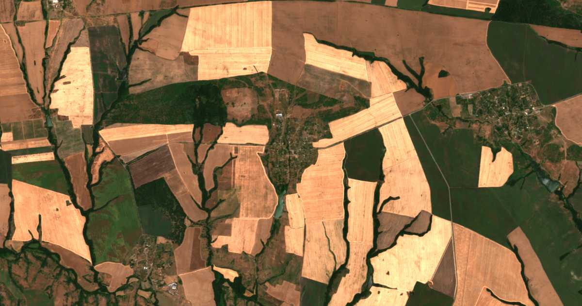 Satellitenkarte von Orlinci