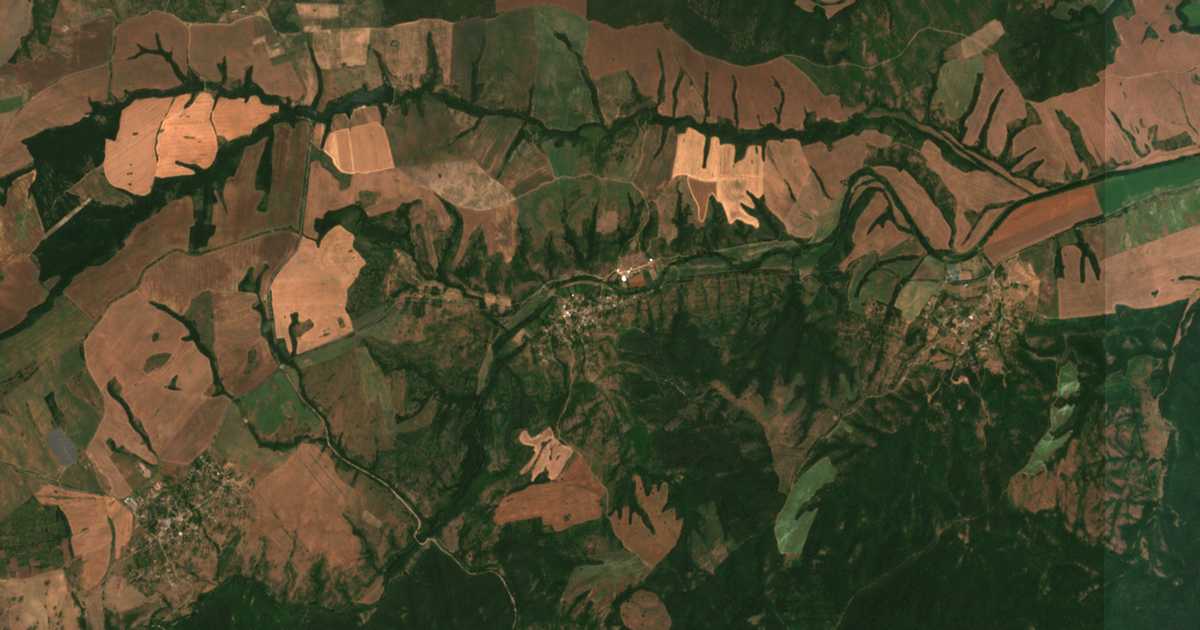 Satellitenkarte von Prohod
