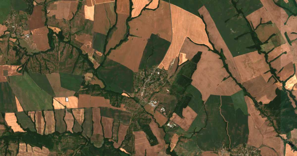 Satellitenkarte von Zagorci