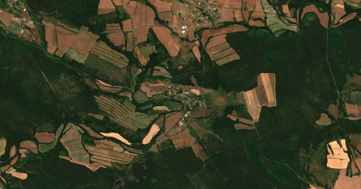 Satellitenkarte von Beronovo