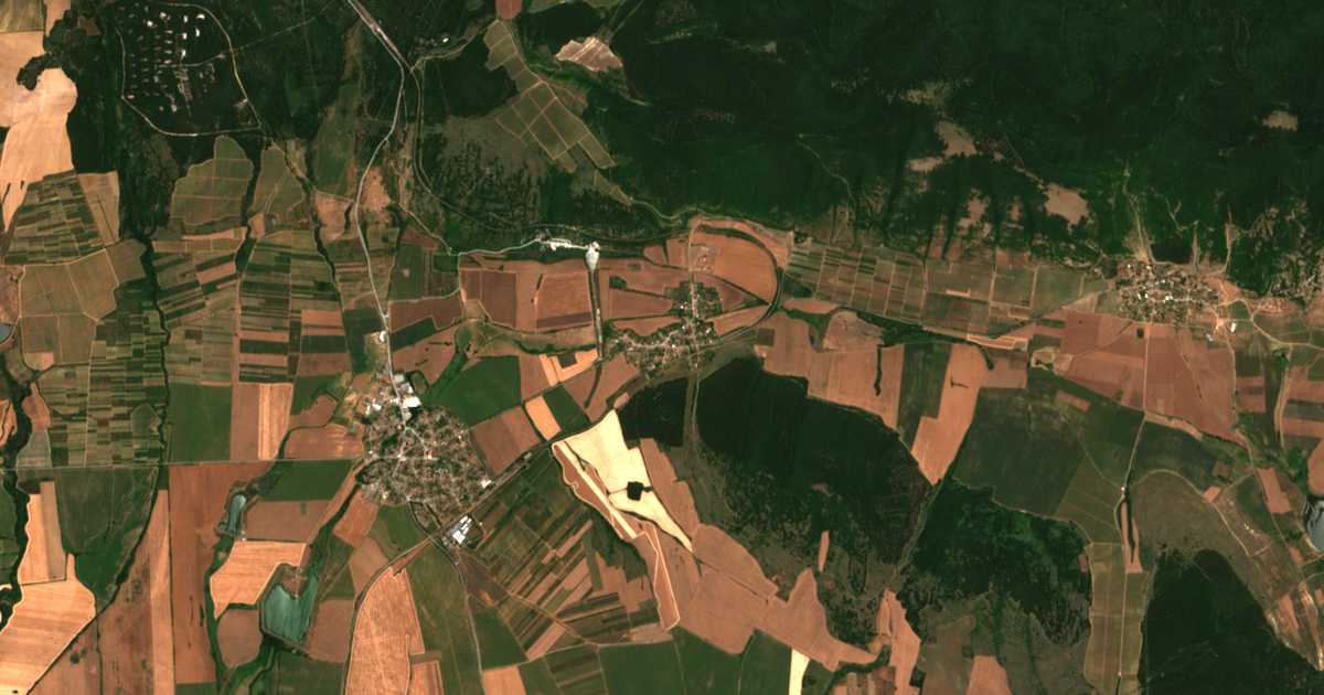 Satellitenkarte von Klimaš