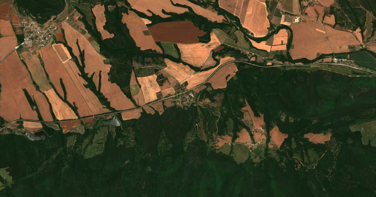 Satellitenkarte von Vedrovo