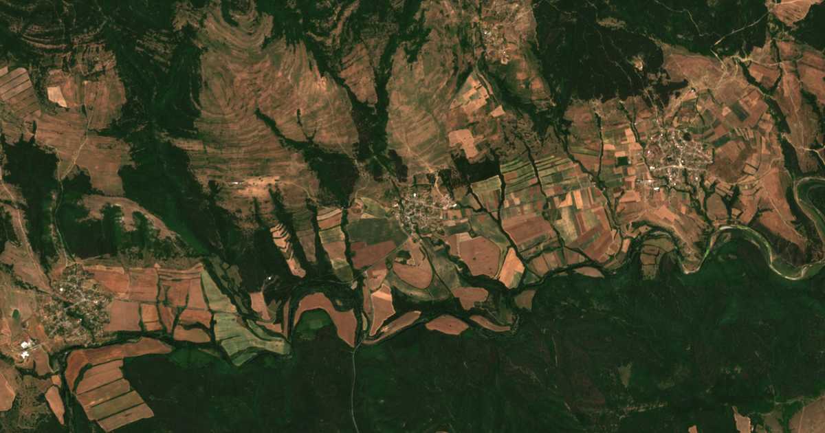 Satellitenkarte von Velislav