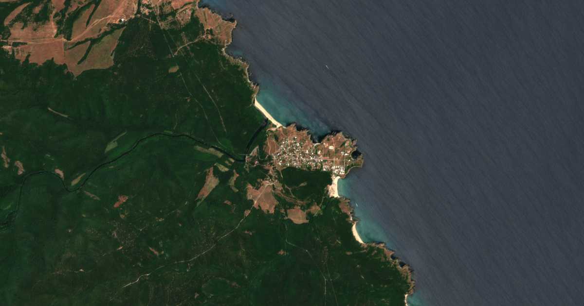 Satellitenkarte von Sinemorez