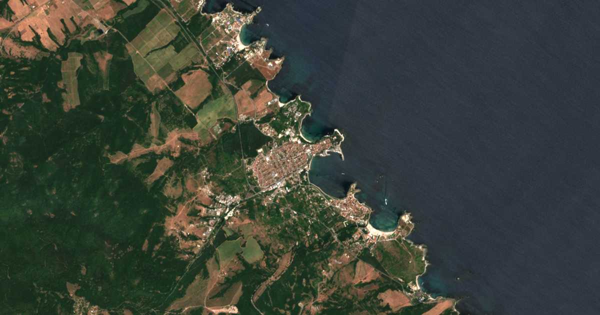 Satellitenkarte von Zarewo