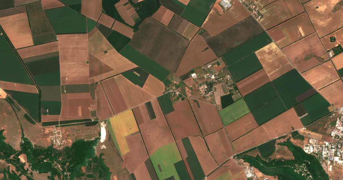 Satellitenkarte von Bobovec