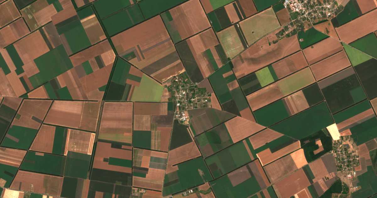 Satellitenkarte von Prespa