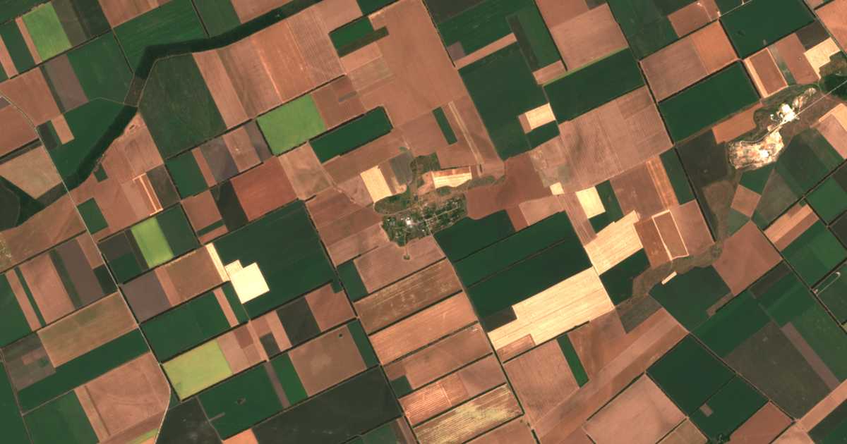 Satellitenkarte von Trigorci