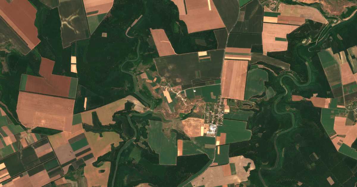 Satellitenkarte von Alcek