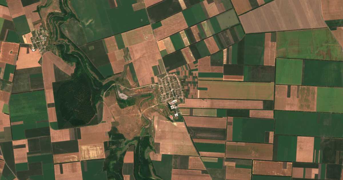 Satellitenkarte von Božurovo