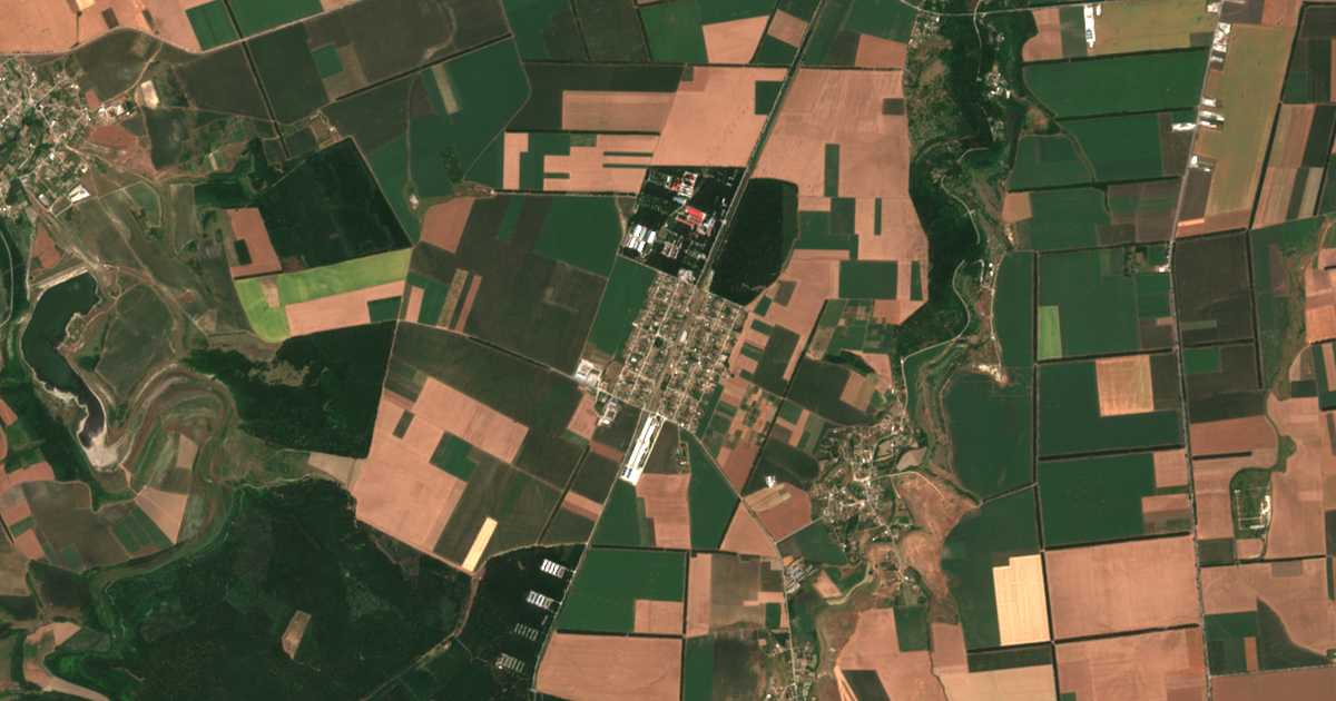 Satellitenkarte von Dončevo