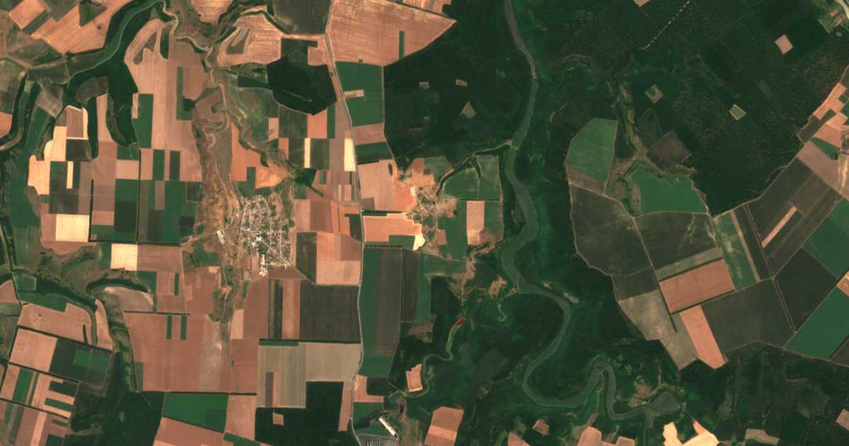 Satellitenkarte von Drjanovec