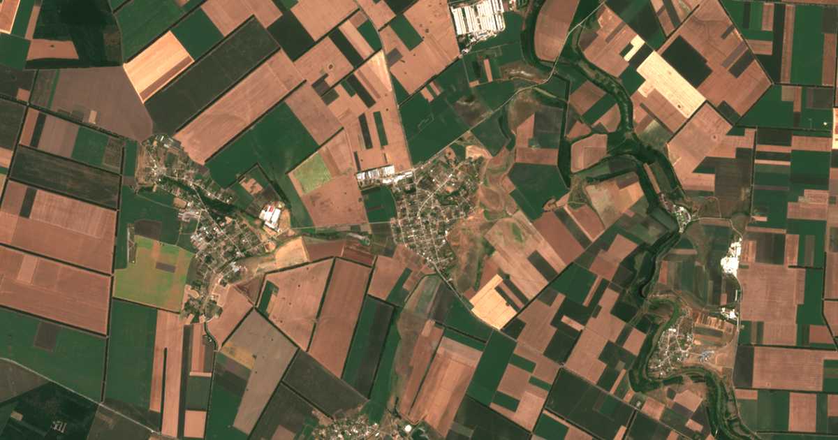Satellitenkarte von Kozlodujci