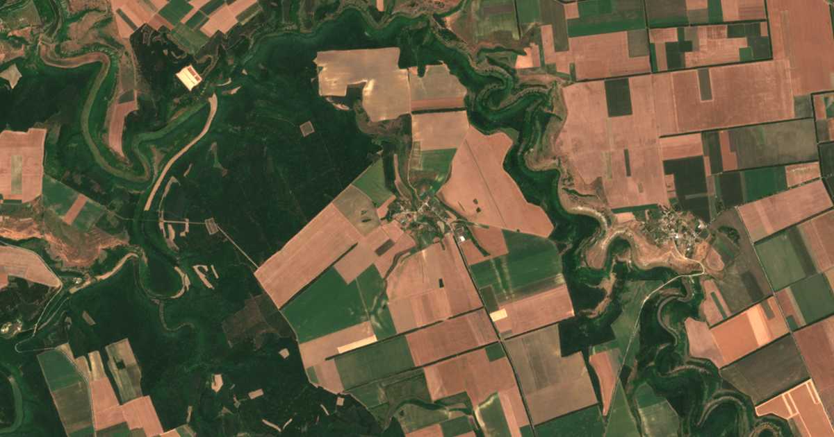 Satellitenkarte von Kragulevo