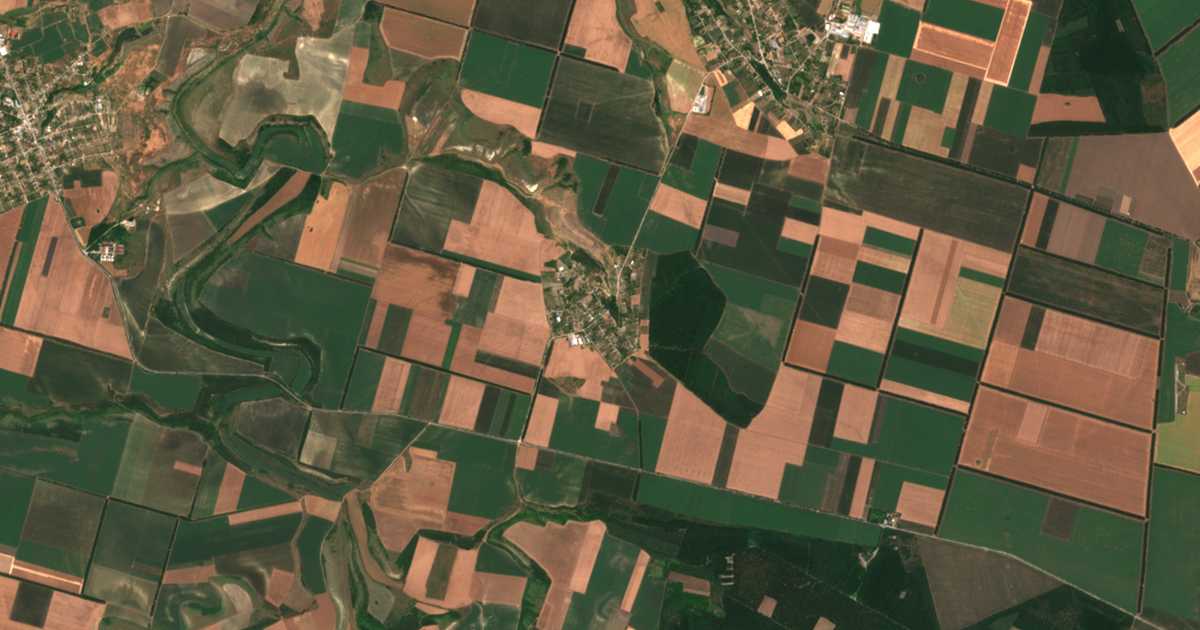 Satellitenkarte von Miladinovci
