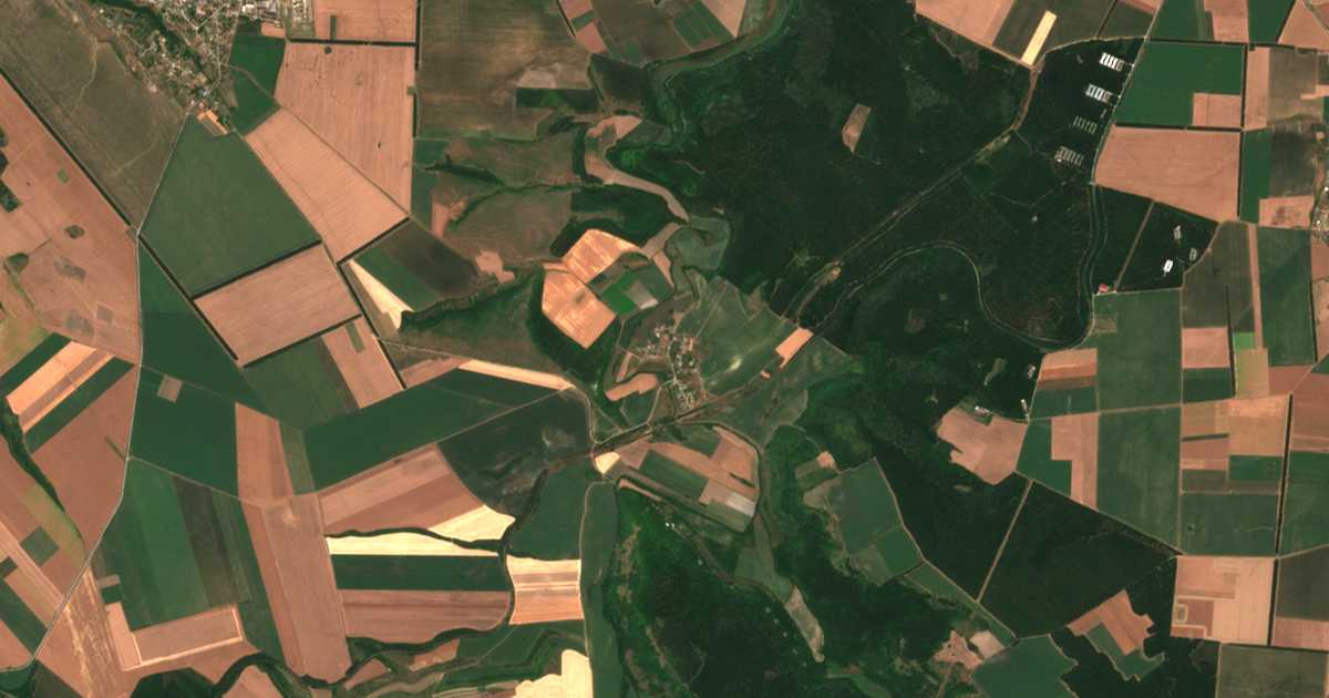 Satellitenkarte von Novo Botevo