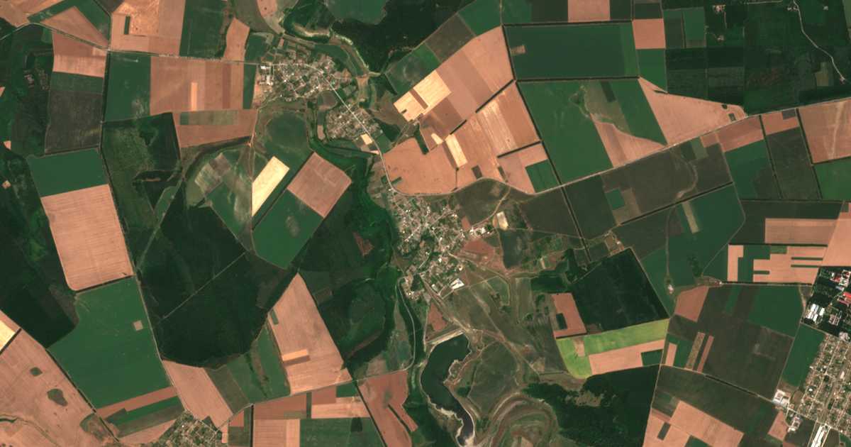 Satellitenkarte von Odrinci