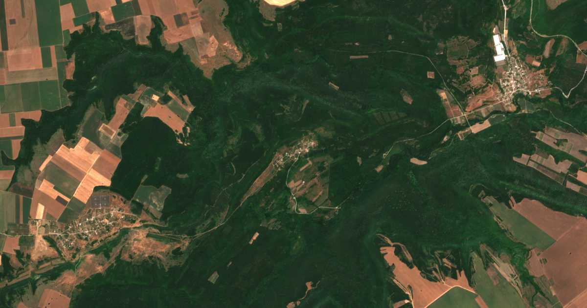 Satellitenkarte von Prilep