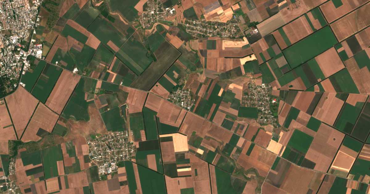 Satellitenkarte von Primorci