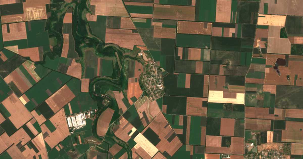 Satellitenkarte von Rosenovo