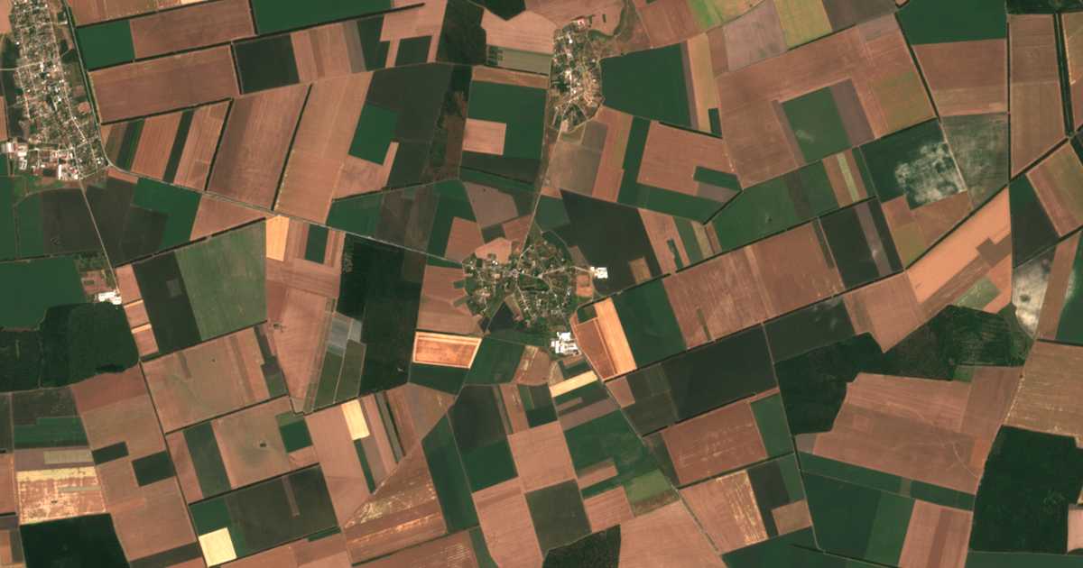 Satellitenkarte von Slaveevo