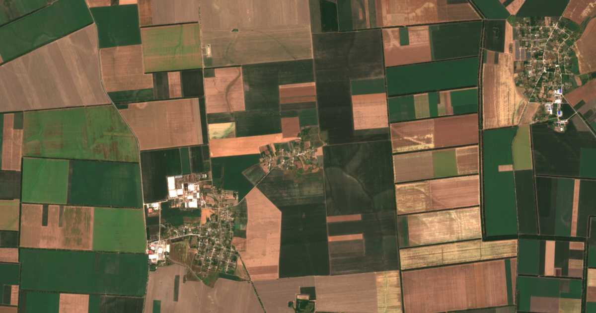 Satellitenkarte von Slivenci